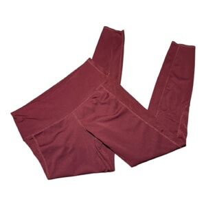 Tangerine Burgundy Leggings women’s Medium